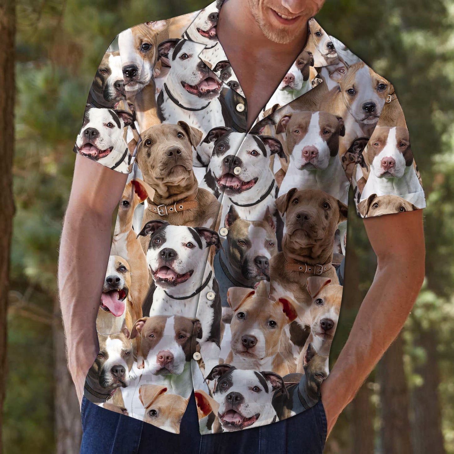 American Pit Bull Terrier Awesome D0107 - Hawaii Shirt