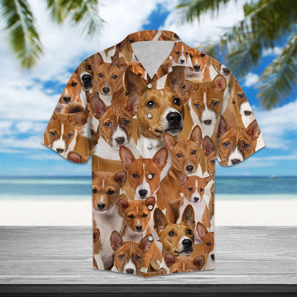 Basenji Awesome D0107 - Hawaii Shirt