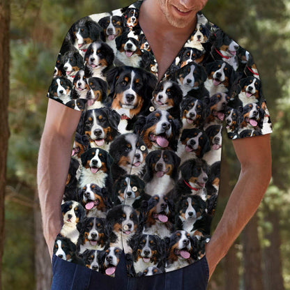 Bernese Mountain Dog Awesome D0107 - Hawaii Shirt