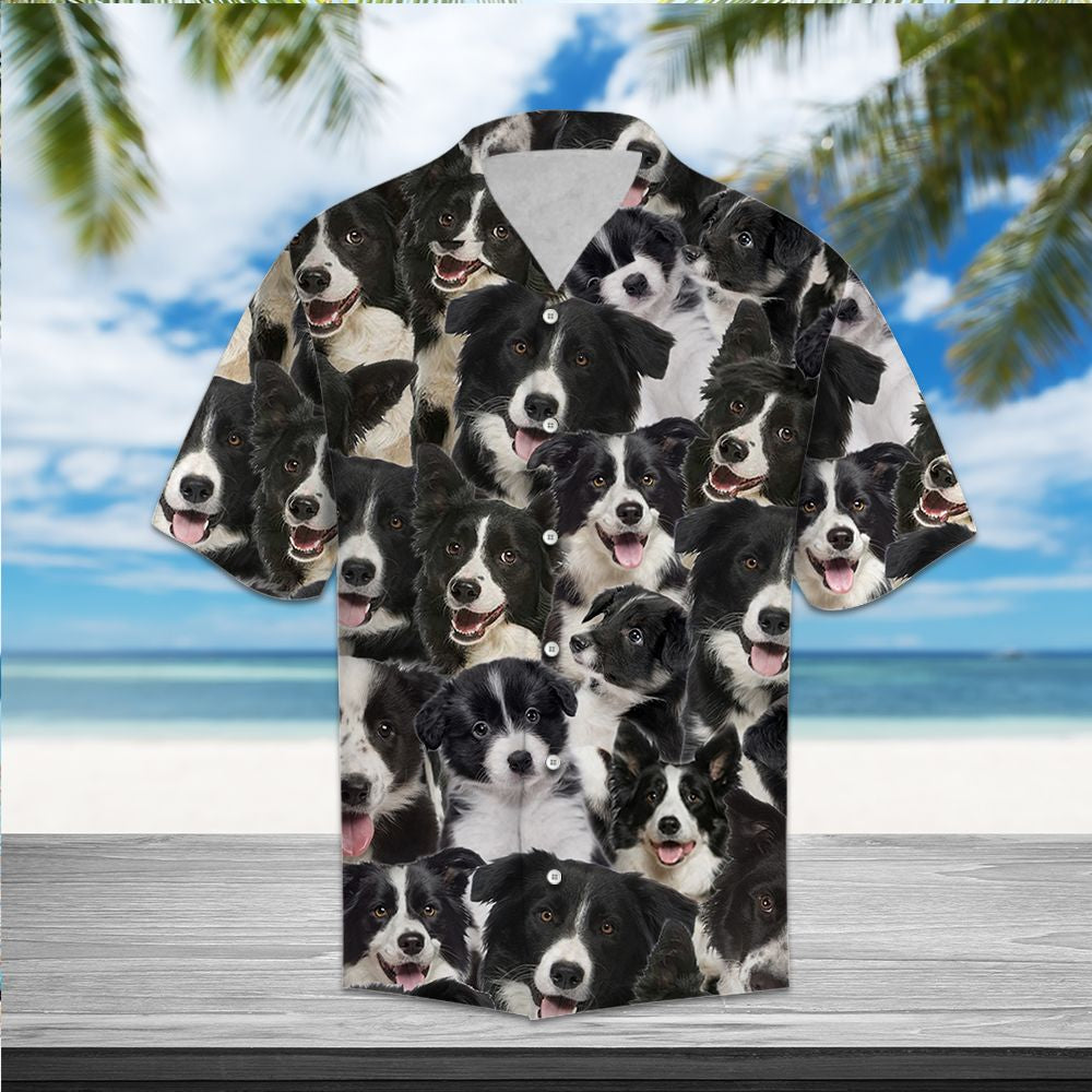 Border Collie Awesome D0107 - Hawaii Shirt