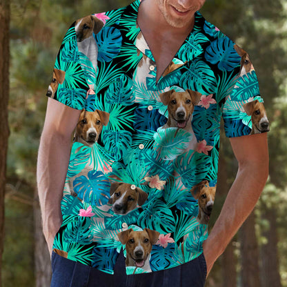 Jack Russell Terrier Tropical T0107 - Hawaii Shirt