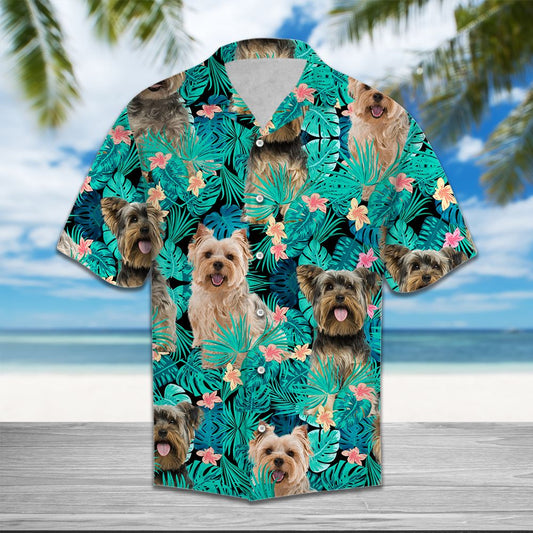 Yorkshire Terrier Tropical T0107 - Hawaii Shirt