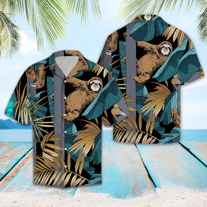 Tropical Sloth G5701 - Hawaii Shirt