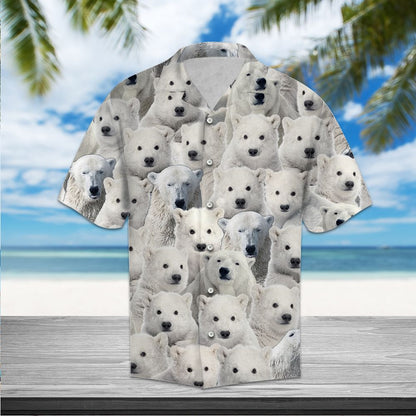 Polar Bear Awesome D0107 - Hawaii Shirt