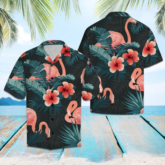 Flamingo Tropical T0107 - Hawaii Shirt