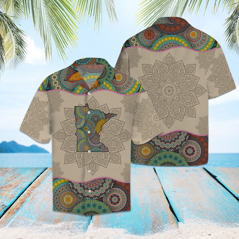 Awesome Minnesota Mandala H1717 - Hawaii Shirt
