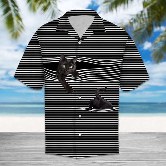 Black Cat Line T0107 - Hawaii Shirt