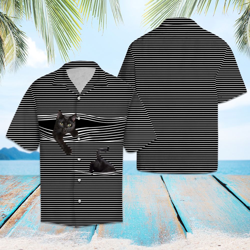 Black Cat Line T0107 - Hawaii Shirt