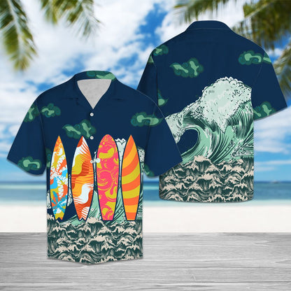 Amazing Surfboard H1764 - Hawaii Shirt