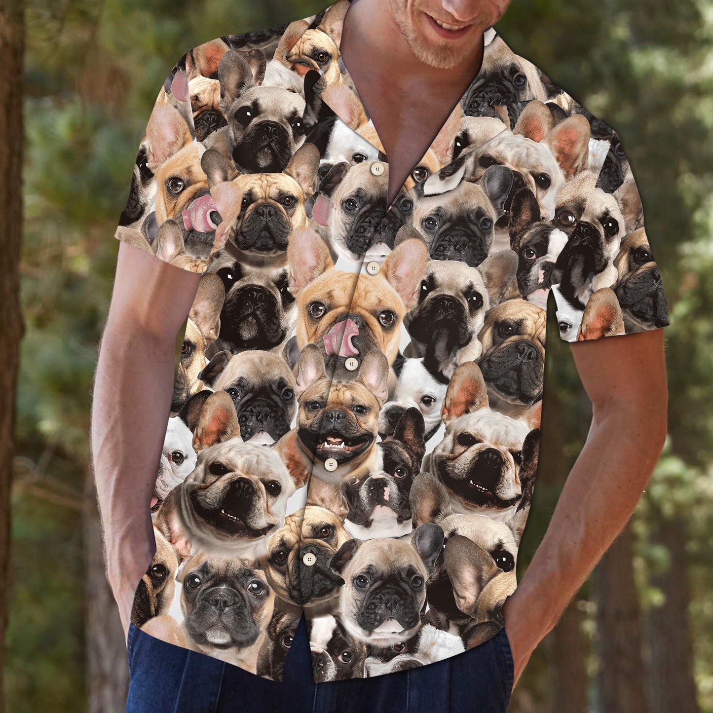 French Bulldog Awesome D0207 - Hawaii Shirt