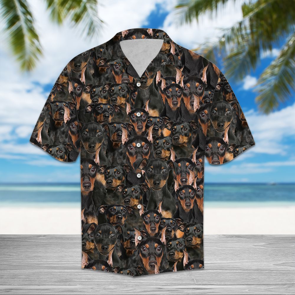 German Pinscher Awesome D0207 - Hawaii Shirt