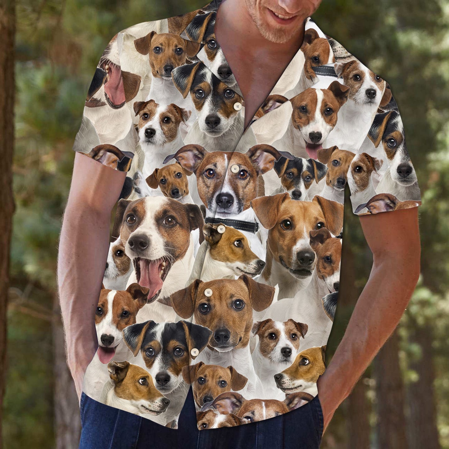 Jack Russell Terrier Awesome D0207 - Hawaii Shirt
