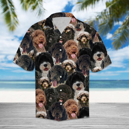 Portuguese Water Dog Awesome D0207 - Hawaii Shirt