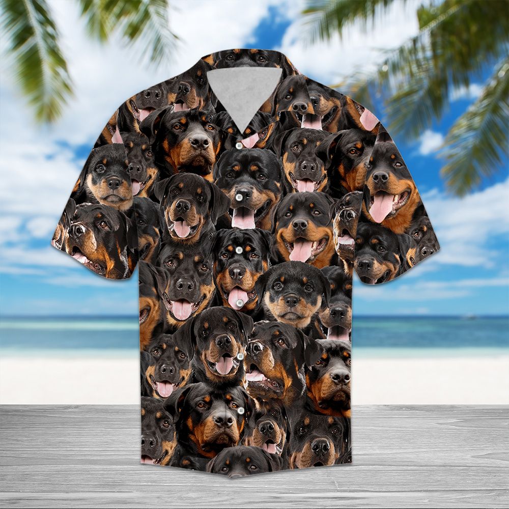 Rottweiler Awesome D0207 - Hawaii Shirt