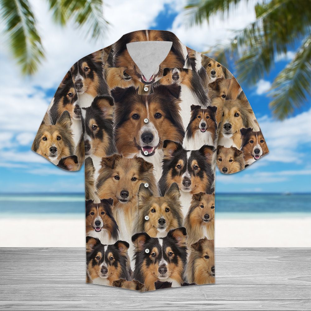Shetland Sheepdog Awesome D0207 - Hawaii Shirt
