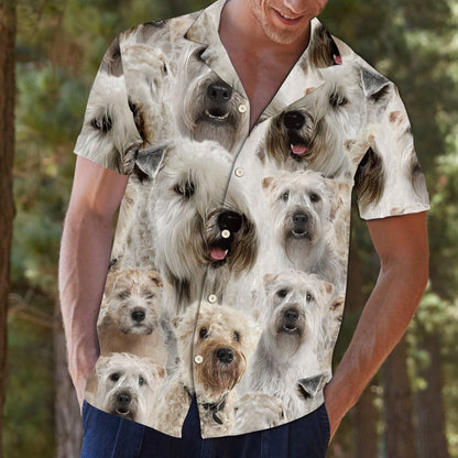 Soft Coated Wheaten Terrier Awesome D0207 - Hawaii Shirt