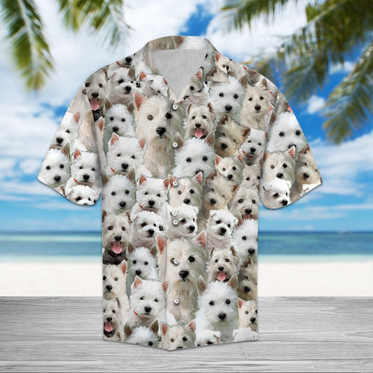 West Highland White Terrier Awesome D0207 - Hawaii Shirt