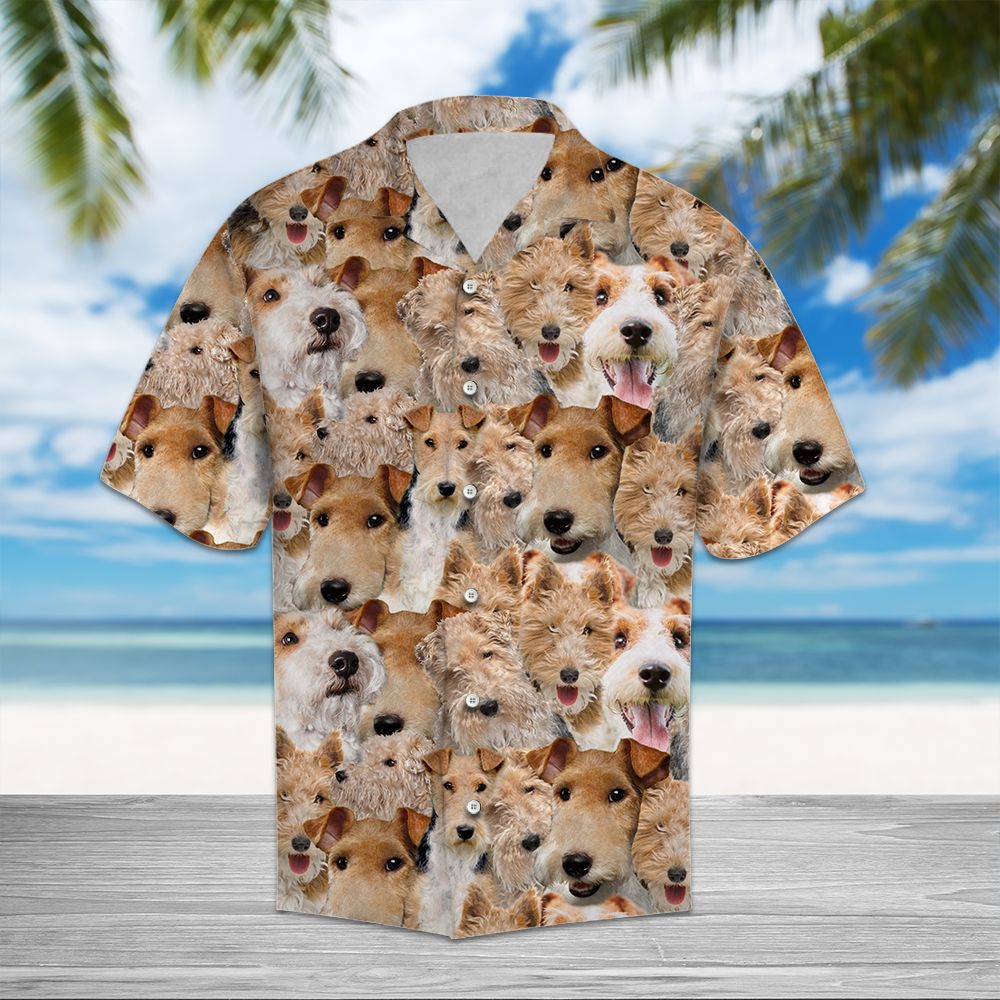 Wire Fox Terrier Awesome D0207 - Hawaii Shirt