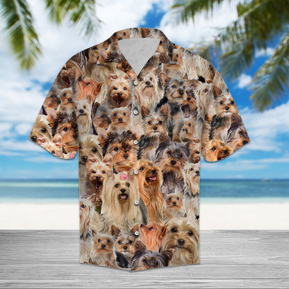 Yorkshire Terrier Awesome D0207 - Hawaii Shirt