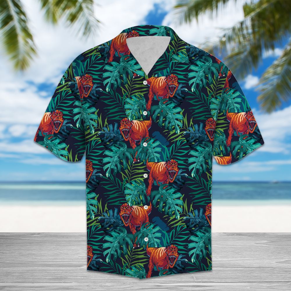 Tropical T-Rex H2768 - Hawaii Shirt