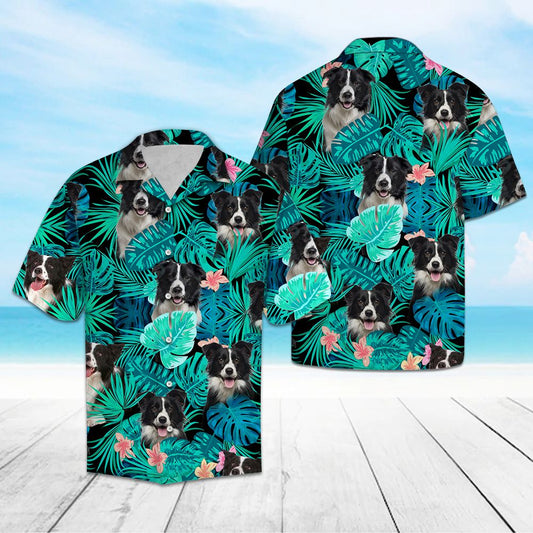 Awesome Border Collie Tropical G5702 - Hawaii Shirt