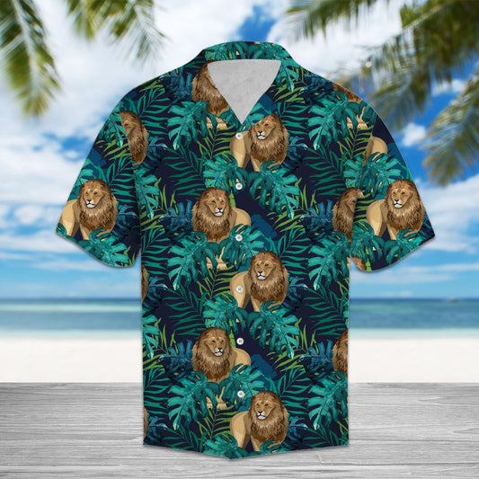 Tropical Lion H2769 - Hawaii Shirt