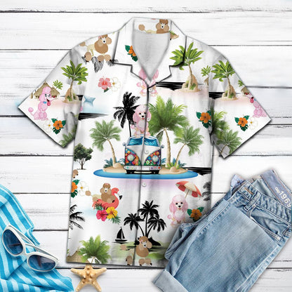 Poodle Vacation G5702 - Hawaii Shirt