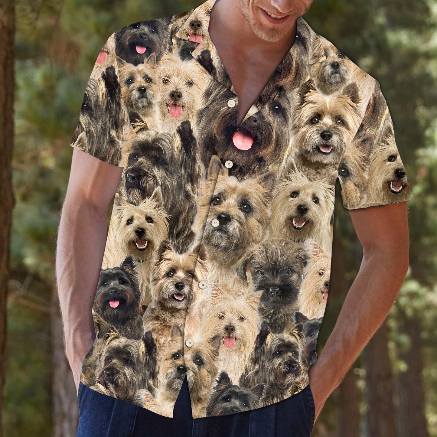 Cairn Terrier Awesome D0207 - Hawaii Shirt