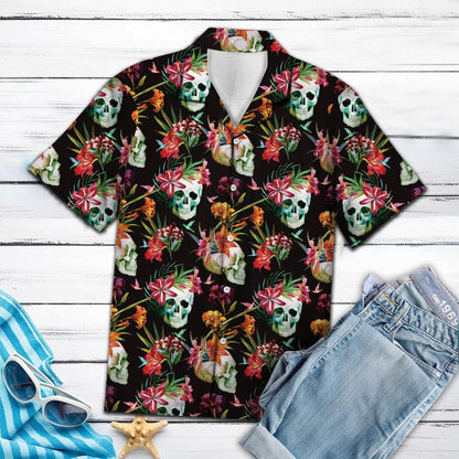 Skull Tropical G5702 - Hawaii Shirt