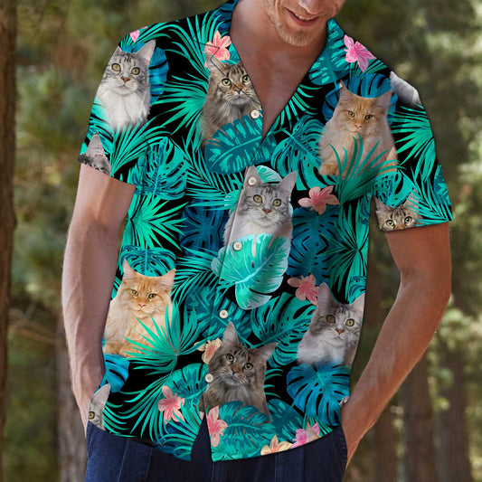 Tropical Maine Coon G5702 - Hawaii Shirt