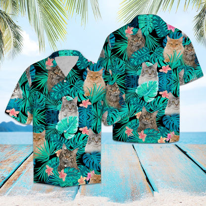 Tropical Maine Coon G5702 - Hawaii Shirt