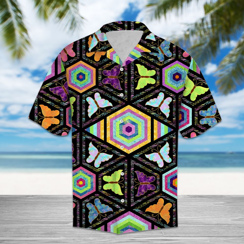 Colorful Butterfly H2709 - Hawaii Shirt