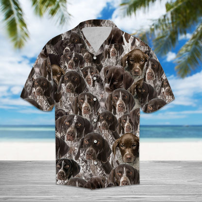 German Shorthaired Pointer Awesome D0207 - Hawaii Shirt