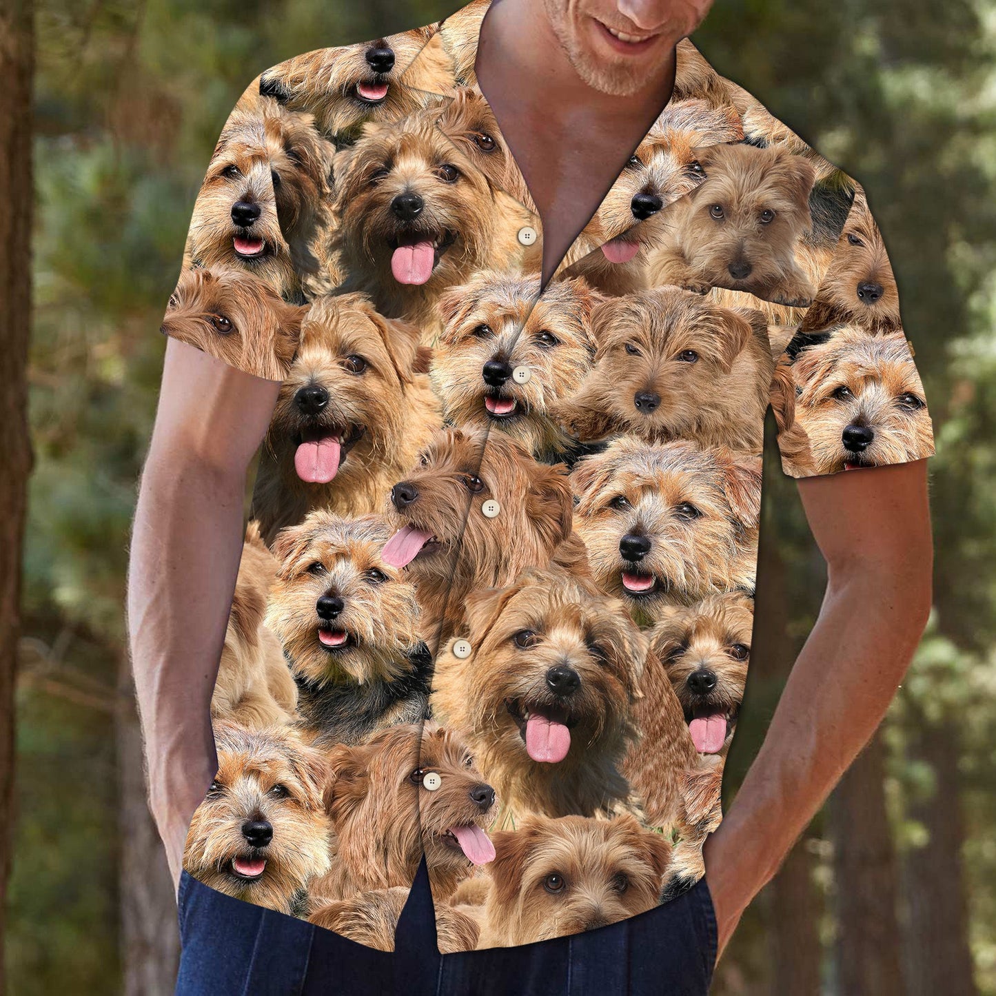 Norfolk Terrier Awesome D0207 - Hawaii Shirt