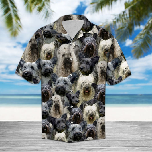 Skye Terrier Awesome D0207 - Hawaii Shirt