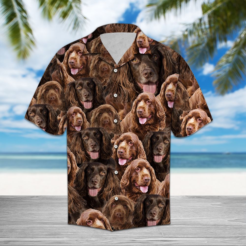 Sussex Spaniel Awesome D0207 - Hawaii Shirt