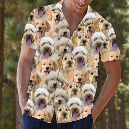 Goldendoodle Awesome D0207 - Hawaii Shirt