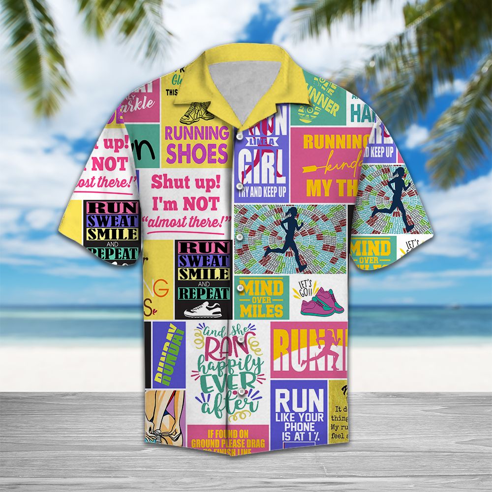 Running Girl Runner H2734 - Hawaii Shirt