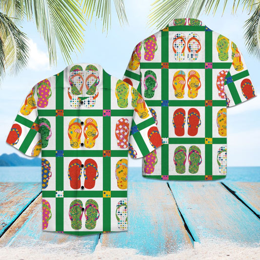 Colorful Flip Flop H2739 - Hawaii Shirt