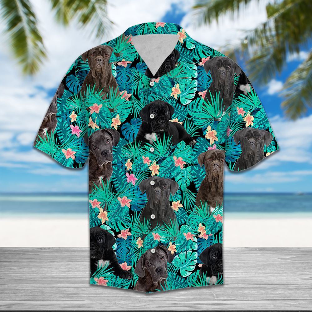 Cane Corso Tropical T0207 - Hawaii Shirt