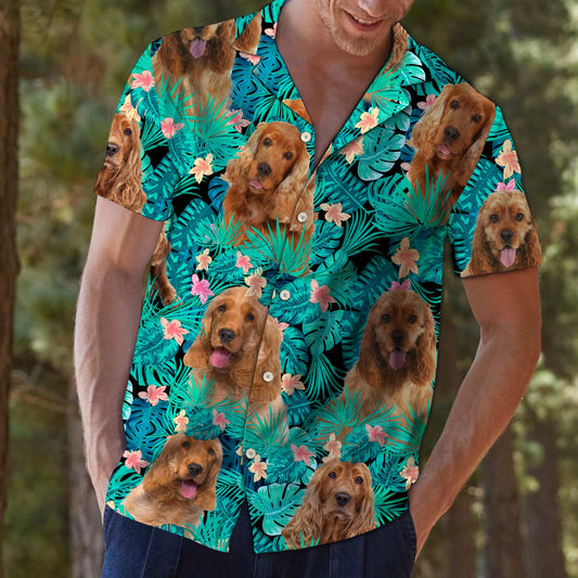 Cocker Spaniel Tropical T0207 - Hawaii Shirt