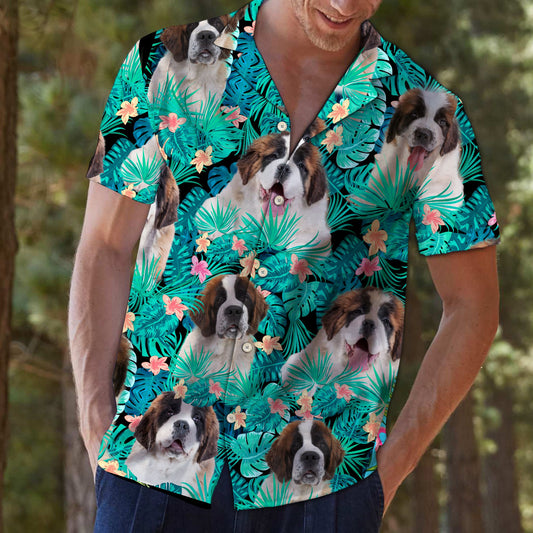 Saint Bernard Tropical T0207 - Hawaii Shirt