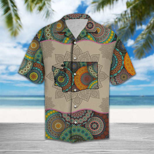Awesome Washington Mandala H27009 - Hawaii Shirt