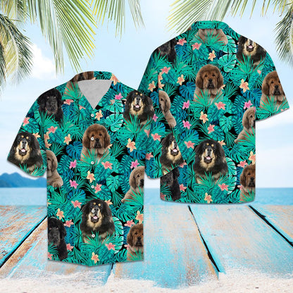 Tibetan Mastiff Tropical T0207 - Hawaii Shirt