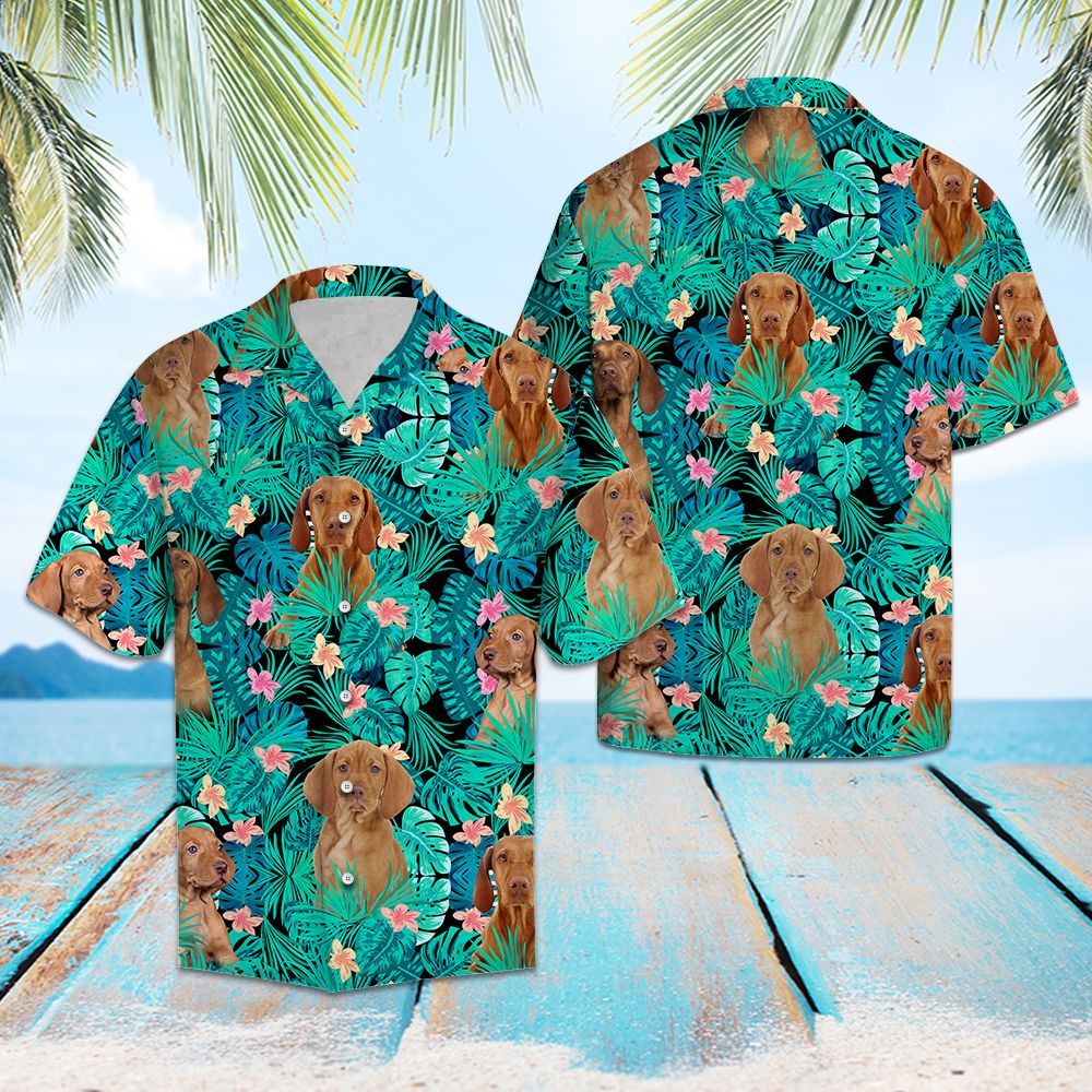 Vizsla Tropical T0207 - Hawaii Shirt