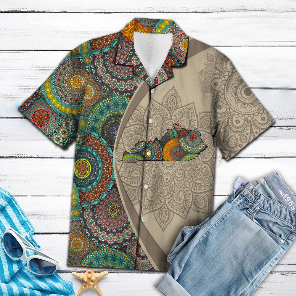 Kentucky Mandala H27048 - Hawaii Shirt