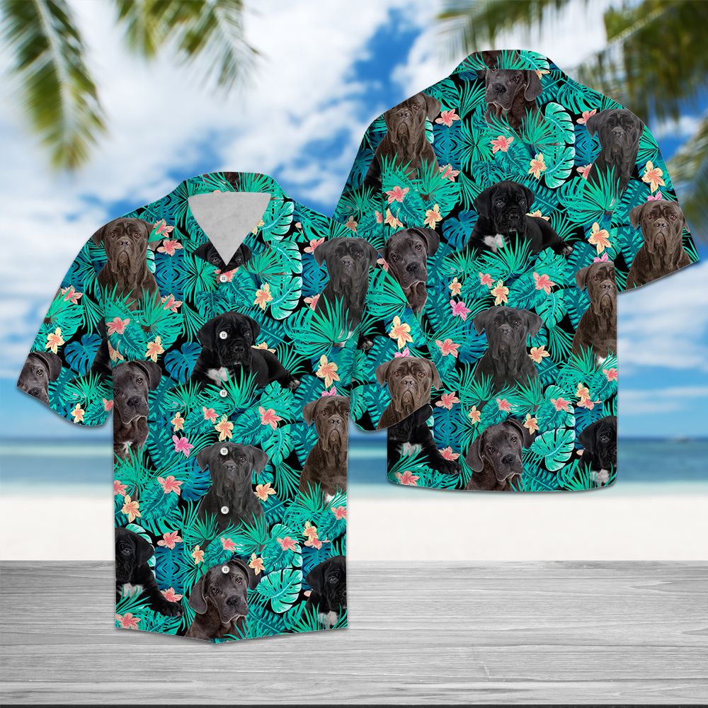 Cane Corso Tropical T0207 - Hawaii Shirt