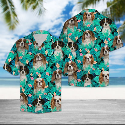 Cavalier King Charles Spaniel Tropical T0207 - Hawaii Shirt