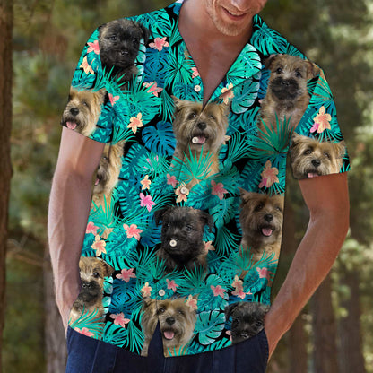 Cairn Terrier Tropical T0307 - Hawaii Shirt