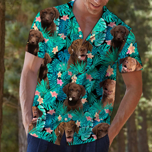 Chesapeake Bay Retriever Tropical T0307 - Hawaii Shirt